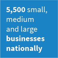 5500 small, medium and large business nationally